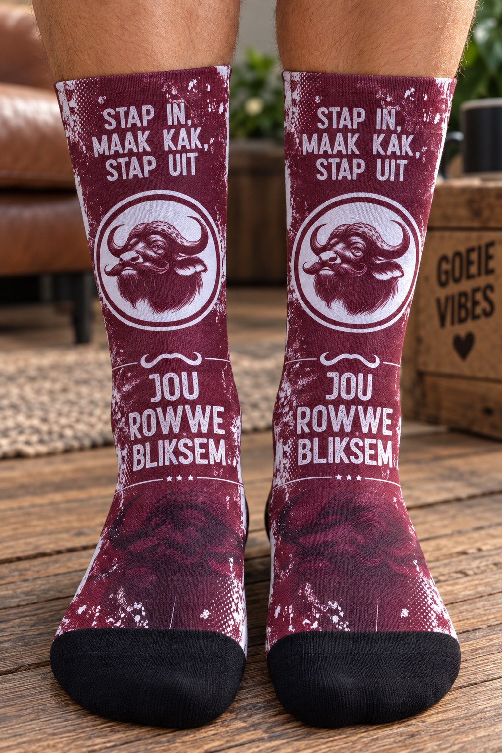 SAFFA Banter Socks - Rowwe Bliksem