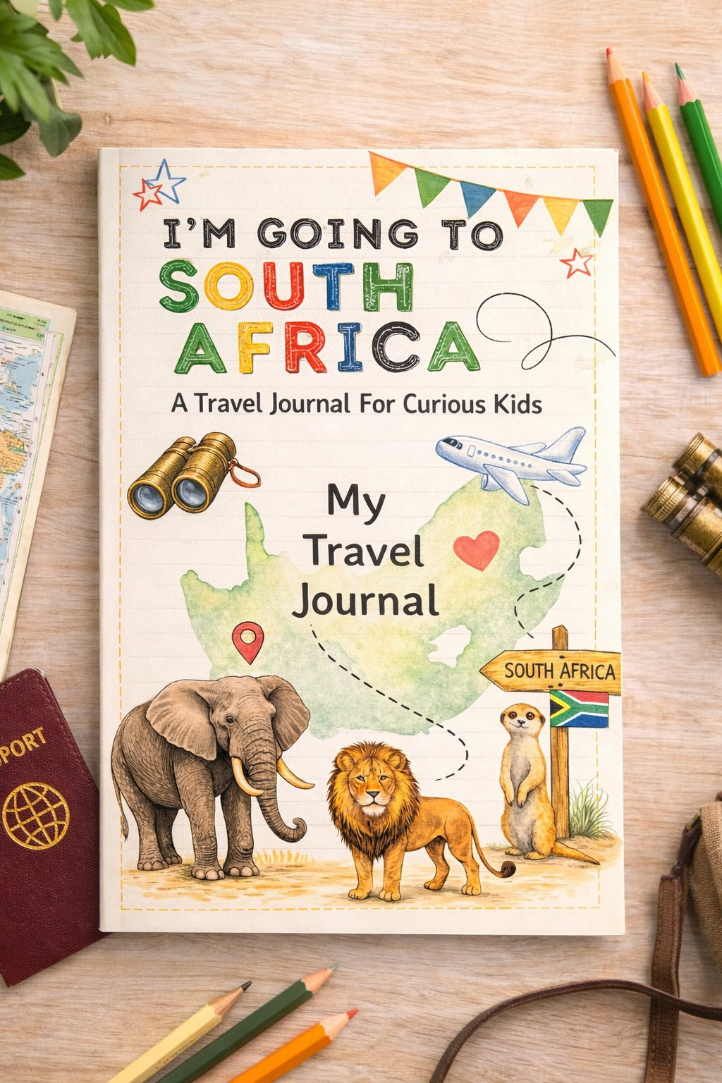 Im Going to South Africa - Travel Journal for Curious Kids