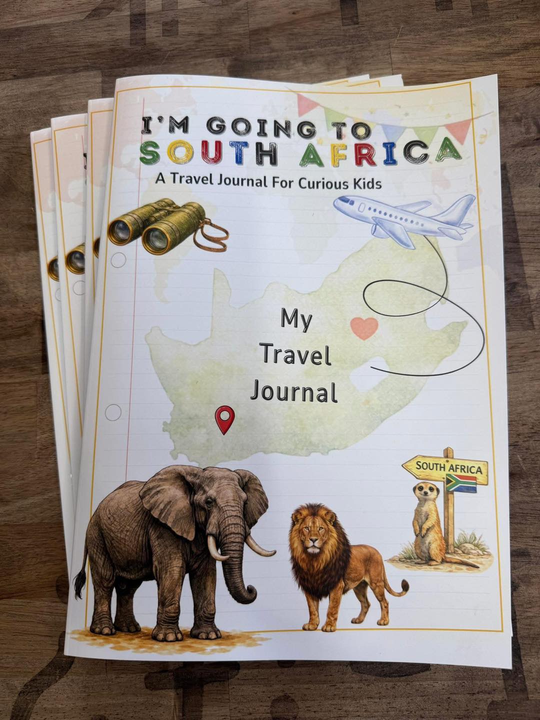 Im Going to South Africa - Travel Journal for Curious Kids