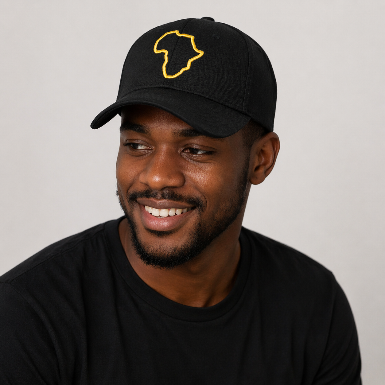 Africa Line Cap - Black