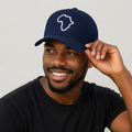 Africa Line Cap - Navy