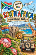 South Africa Colouring Book by Little SAFFA Co. - Digital Product no Physical Book.