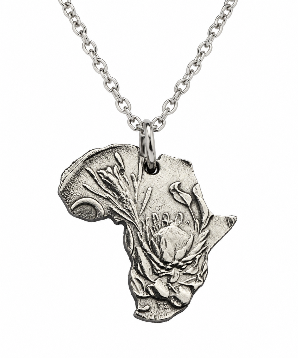 South African 20c Africa Necklace