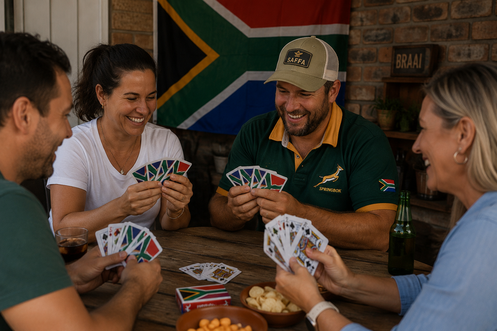 South African Flag Deck of Cards