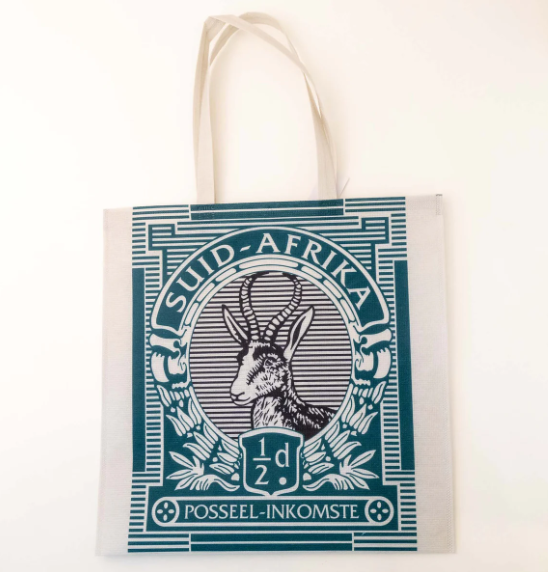 Shopper Tote Bag - Springbok Stamp